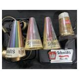 Schaefer & Schmidtï¿½s Beer Adv Signs Lights.