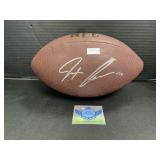Jaxon Smith Njigba Autographed Football.