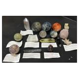 Gemstone Spheres, Towers & Figures.