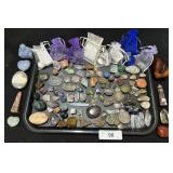 Gemstone Towers, Buffalo, Spheres, Crystal Pieces
