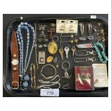 Costume Jewelry Bracelets, Earrings, Key Chains.