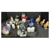 Penguin Figurines & Paperweights.