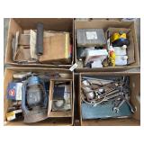 Hand Tools, Assorted Automotive Hardware & Fluids.