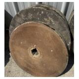 (3) Primitive Pennsylvania Grindstones.