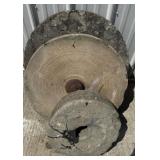 (3) Primitive Pennsylvania Grindstones.