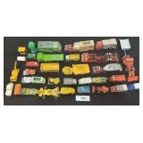 Vintage Die Cast Cars & Construction Trucks.