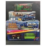 Sunoco Truck, Texaco Die Cast Bank, Tractor.