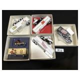 5 Winross Die Cast Adv. Trucks, Redners, CRï¿½s,