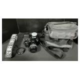 Minolta Maxxum 3xi Film Camera & Accessories.