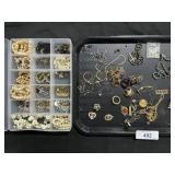 Jewelry, Necklaces, Rosary Crosses, Pearls.