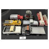 Ertl Die Cast Coin Bank & Cars.