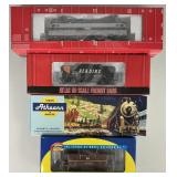 Engines, Passenger Car, Caboose, Hopper.