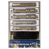 Turbotrain Engines, Passenger Cars, Coach Models.
