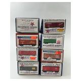 8 Branchline Boxcar & Reefer Model Kits.