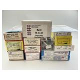 Model Kits, Buildings, Freight & Baggage Cars.