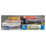 Railroad Structure Kits, Truss Bridge, Mill,