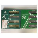NOS Sachsenmodelle Passanger Train Cars.