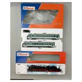 Roco Engines, Tender, Passanger Car.