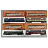 4 Prefo Passenger Train Cars W/ Boxes.