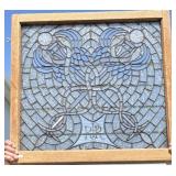 Frank Furness Designed Leaded PRR Window.