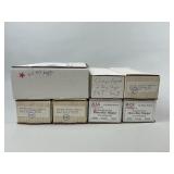 Model Train Boxcars, Hoppers, & Coach Cars.
