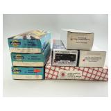 Locomotives, Boxcars, Model Kits.