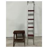 Sleeper Car Ladder & Pullman Passenger Step Stool.