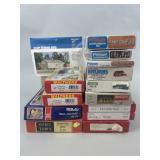 Model Buildings, Cars & Figures.