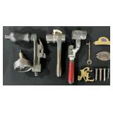 Trolley Control Handles, Plaques, Speedometer.