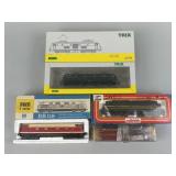 4 Locomotive Train Engines.
