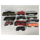 Lionel Train Engine, Diesel Switcher, Various Cars