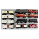 Engines & Tenders, Milk Reefers, Passenger Cars.
