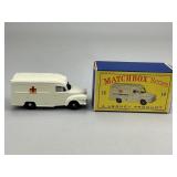 No. 14 Matchbox Lomas Ambulance With Box.