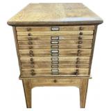 Map-Tack Chest.