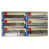 Walthers Diner, Sleeper & Coach Train Cars.