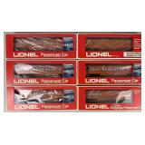 Lionel Passenger & Baggage Cars.