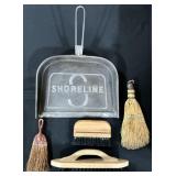 Shoreline Dustpan, B&O & PRR Railroad Brushes.