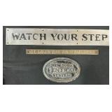 Railway Plaques, NY Central, St. Louis Car Co.