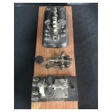 Mounted W. U. TEL. Co Telegraph, Key & Sounder
