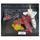 Vintage Spaceship Toys.