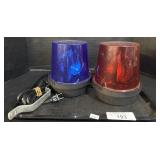 Blue & Red Signaling Beacons.