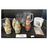 Budweiser S&P Shakers, Schmidtï¿½s Mugs, Budman.