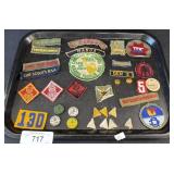 Vintage Boyscout Patches.