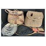 Fishing Creeks, Net, Feeding Basket, Hunting Tags.