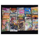 Large Lot Of Comic Books.