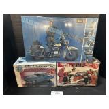AMT Model Cars & Revell Model Motorcycle.