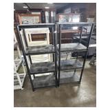 (2) Sterlite Shelves.
