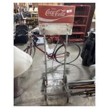 Coca-Cola Advertising Hand Cart.
