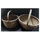2 Large Wicker Baskets.