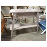 Painted Two/Tiered Console Table.